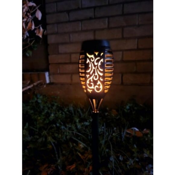 Solar Lights Outdoor 8Pack Solar Torch Light with Flickering Flame Waterproof - Picture 2 of 2